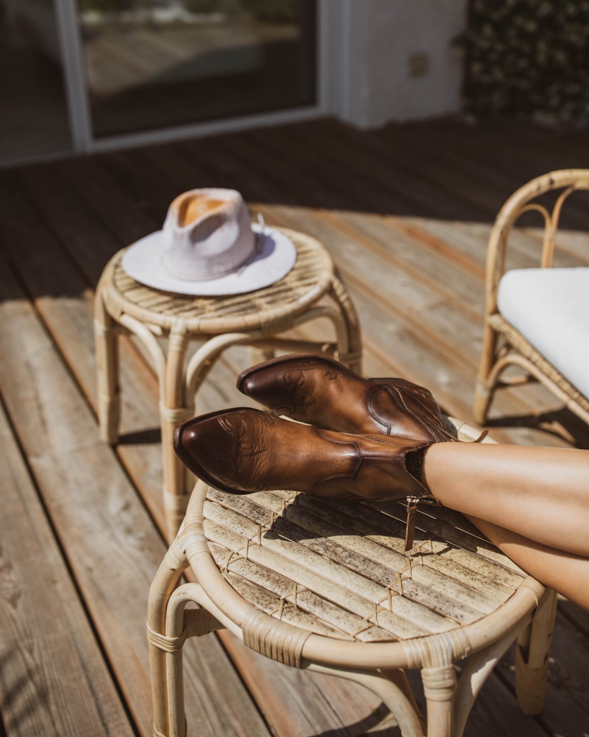 Boots en cuir Golden Goose