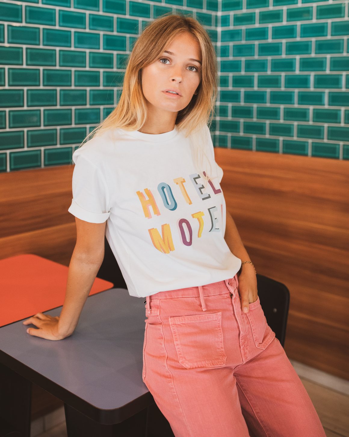 Tee-shirt Hotel Motel Elise Chalmin