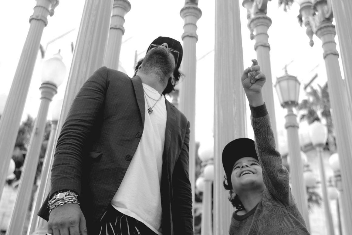 Maor Cohen et son fils Levi