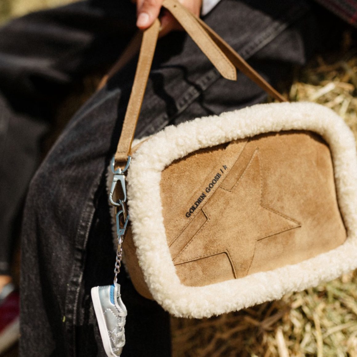Le sac Star Bag en shearling Golden Goose