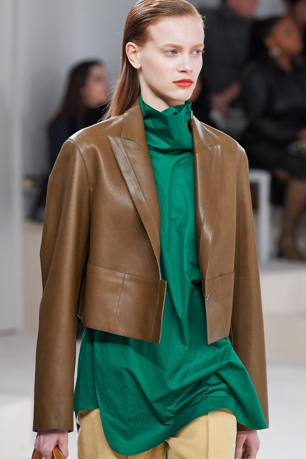 Sublime vert émeraude de la collection Automne-Hiver 2020 Hermès
