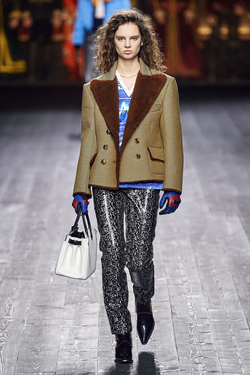 Des cuirs de la Collection Hiver 2020 Louis Vuitton