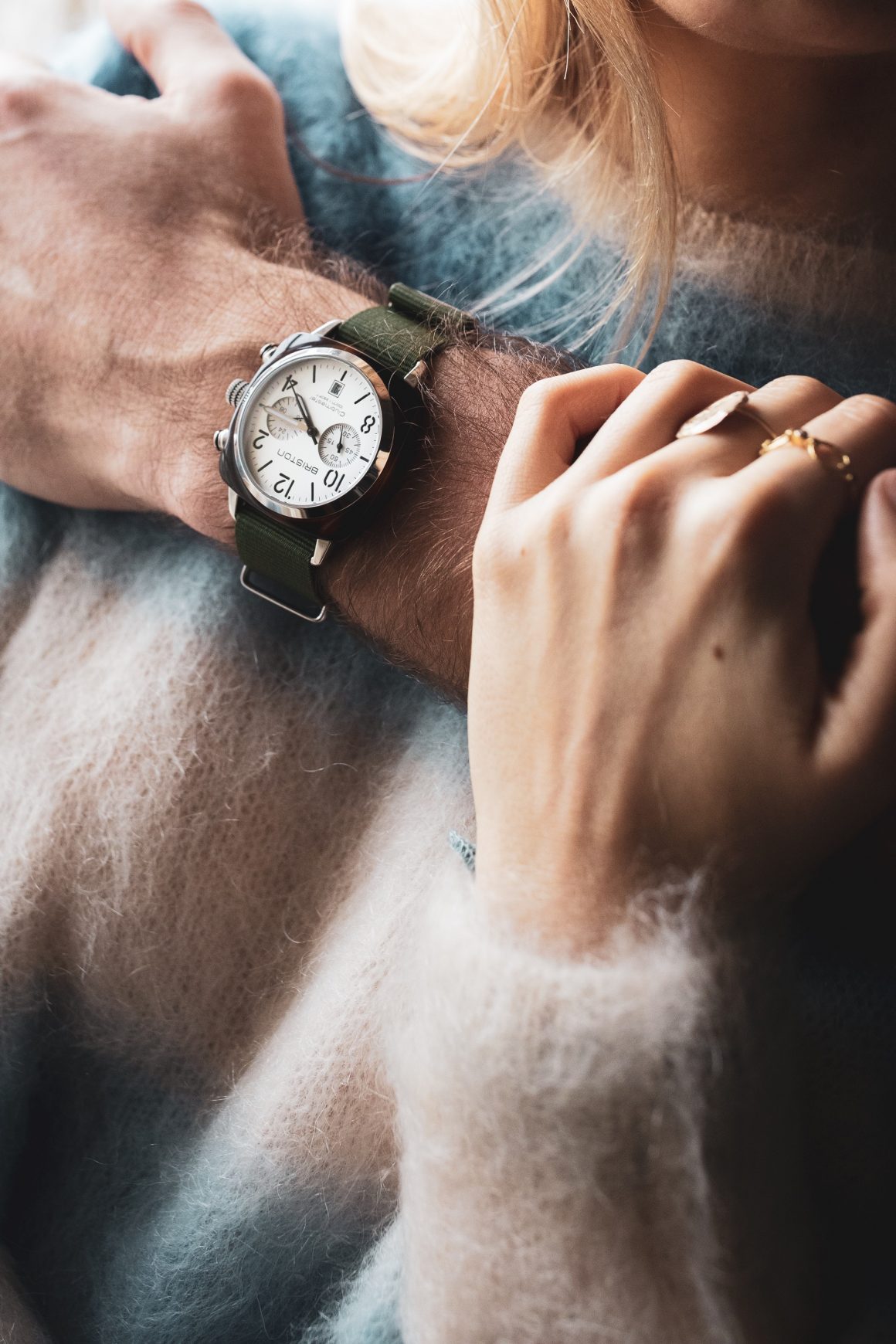 La montre pour homme Clubmaster Chronographe Briston