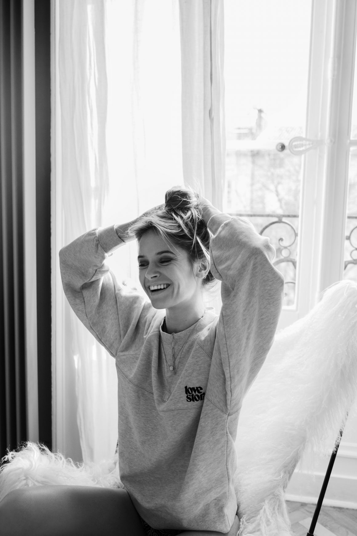 Le sweat-shirt Boris Oarmeal Love Stories