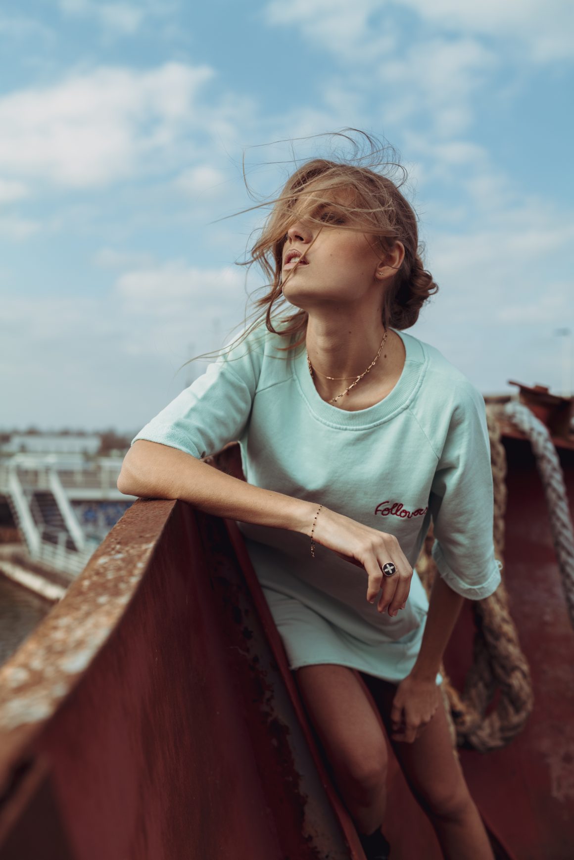 Robe sweat Kriss Sky Follovers