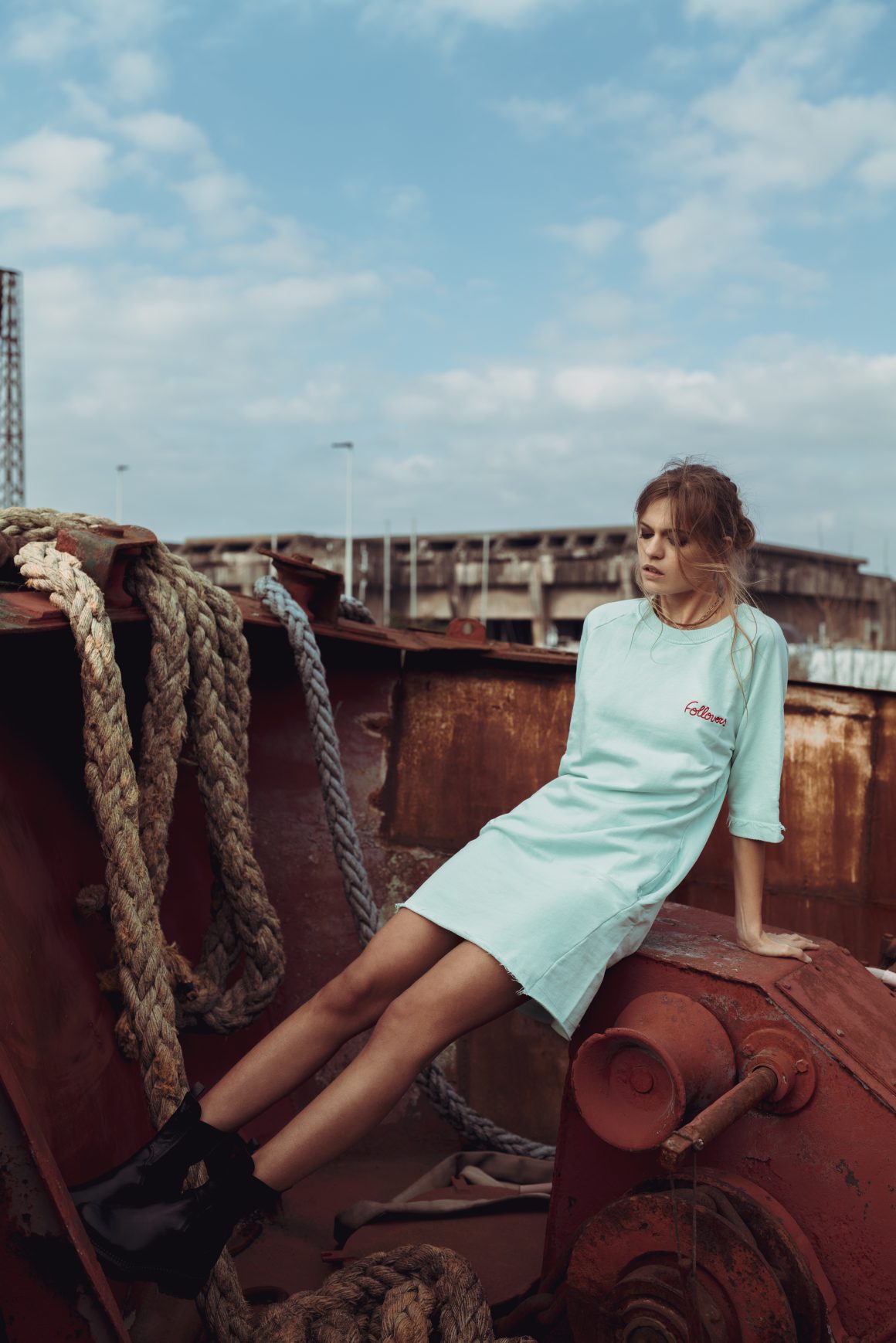 Robe sweat Kriss Sky Follovers