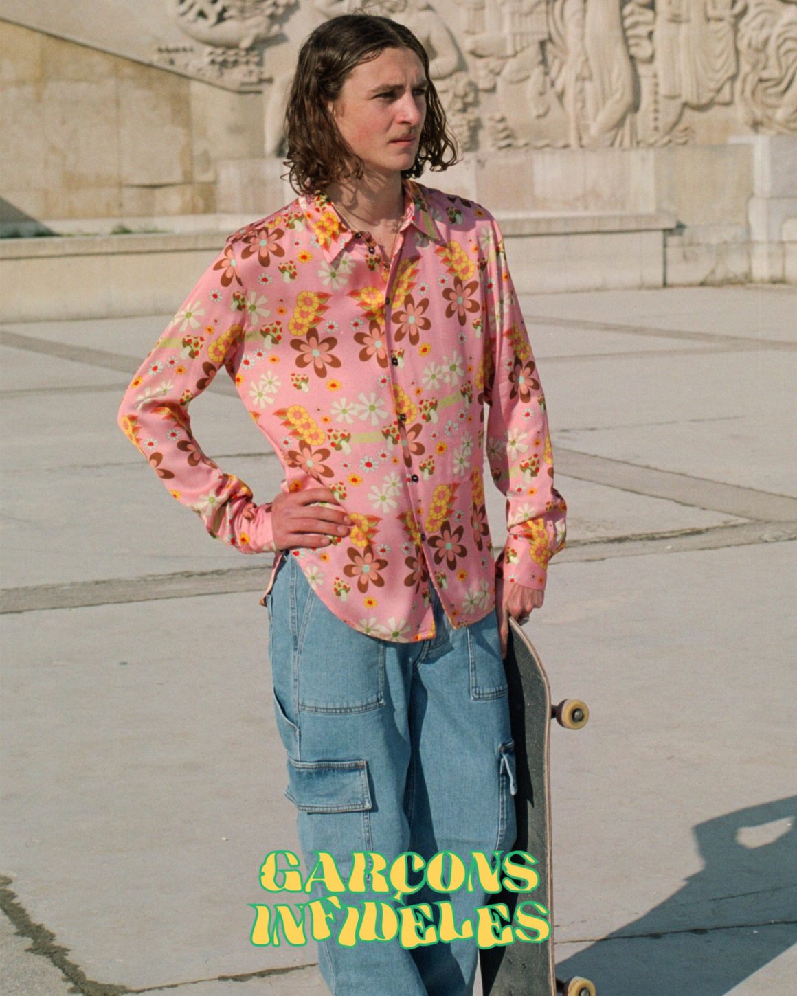 Chemise Psycho Flowers Garçons Infidèles