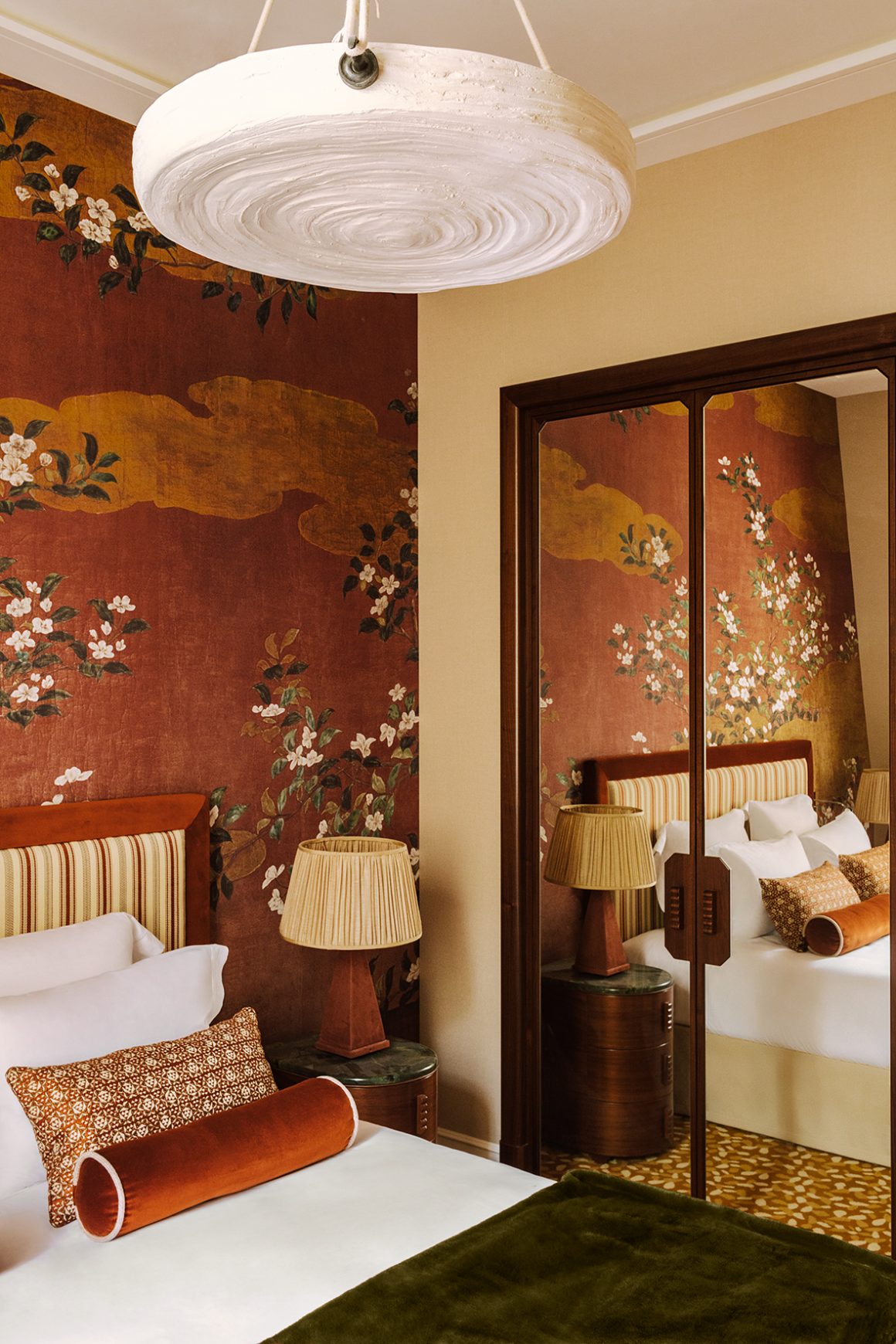 Une chambre de l'Hôtel Saint-James à Paris