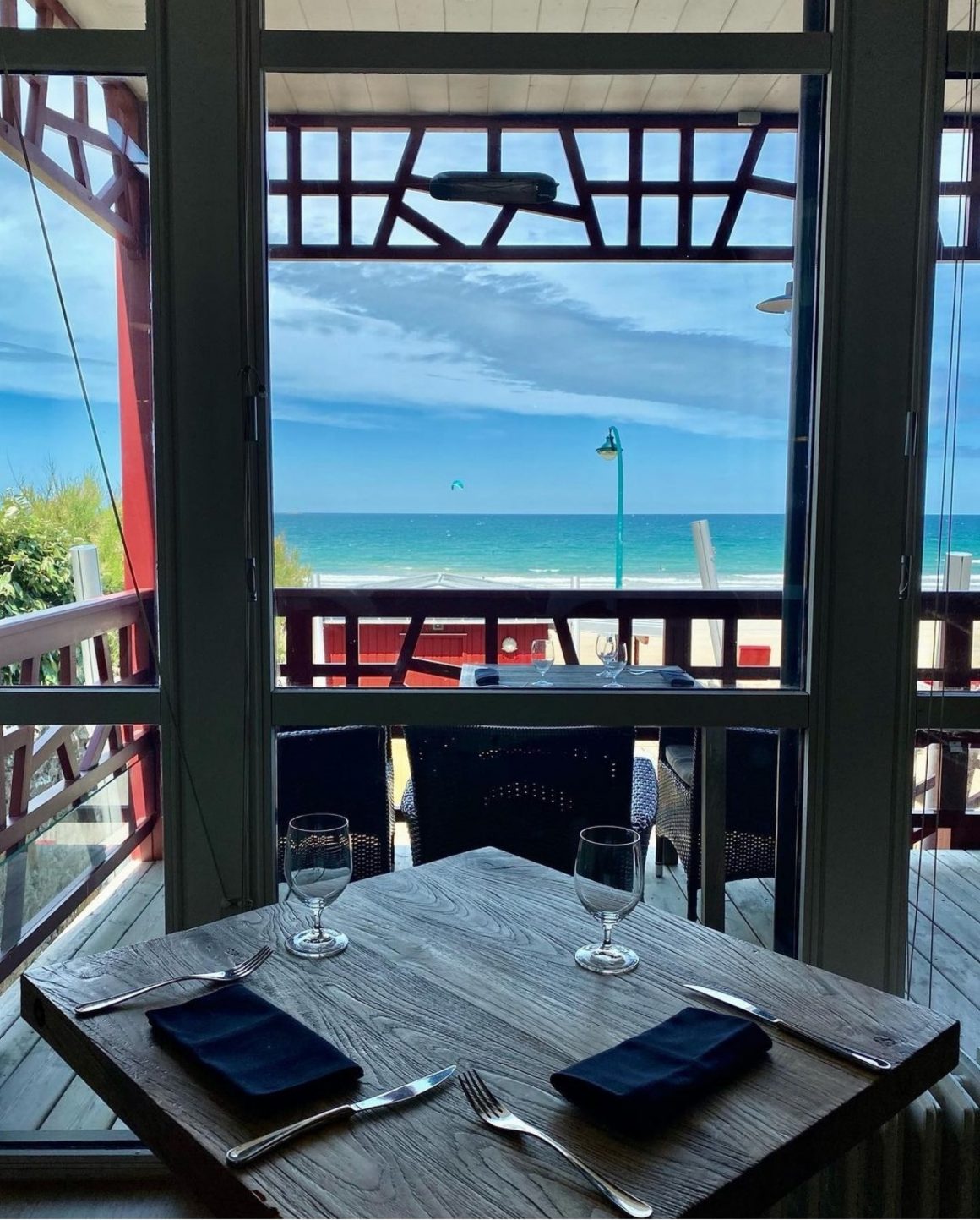Terrasse de Ar Iniz à Saint Malo