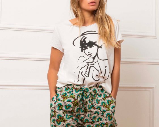 On aime le tee-shirt "Joueuse de Flûte" par G.Kero