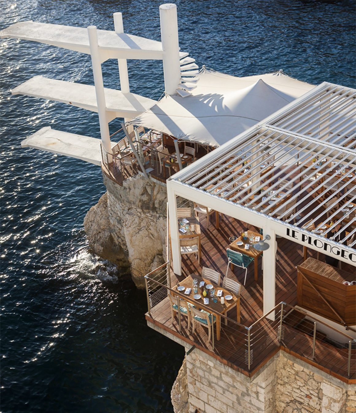 Terrasse du Plongeoir à Nice