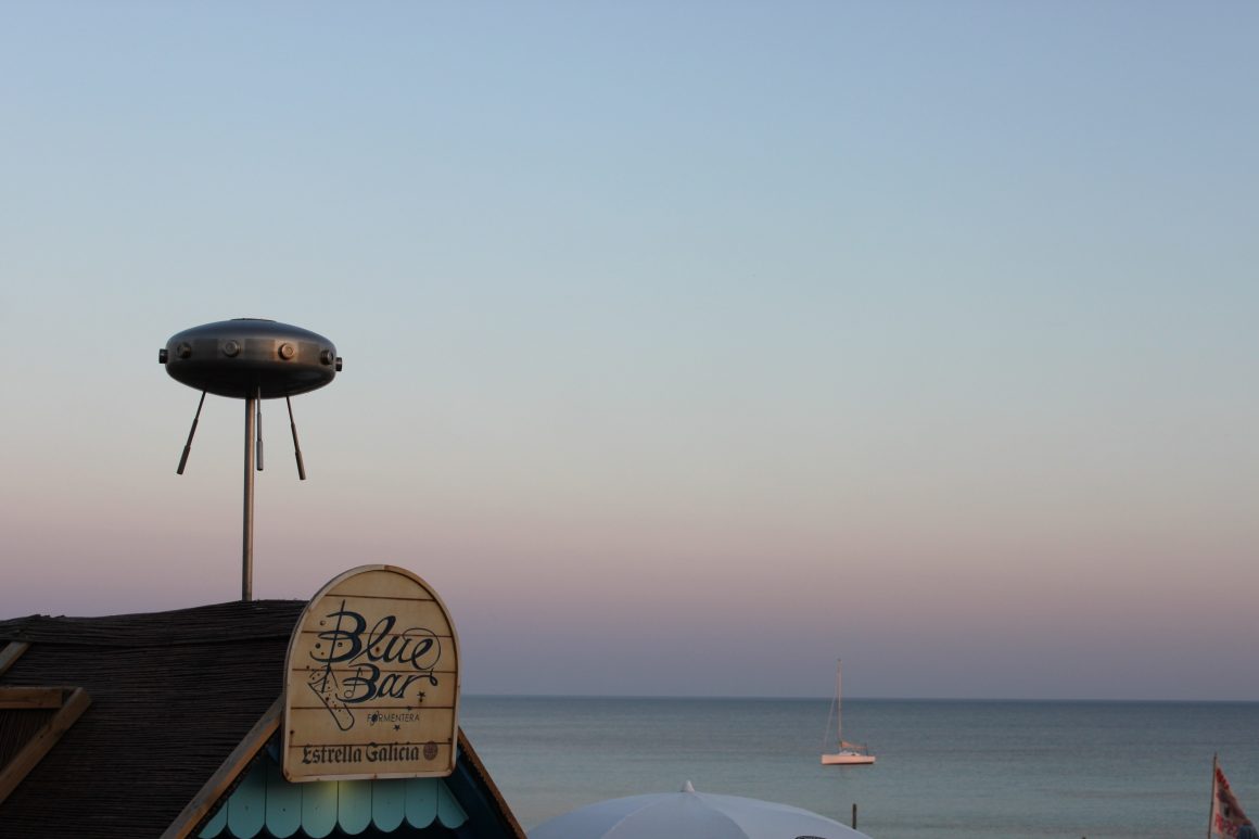 Le Blue Bar à Formentera