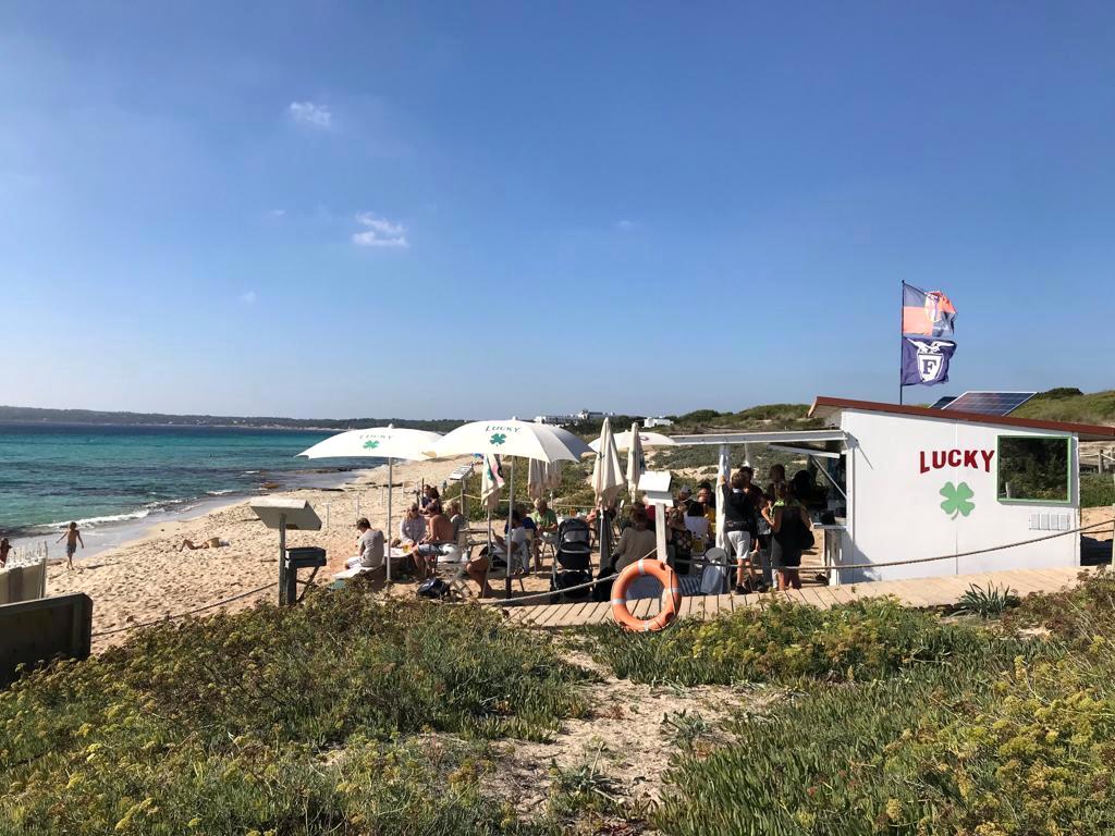 Le Lucky Bar à Formentera
