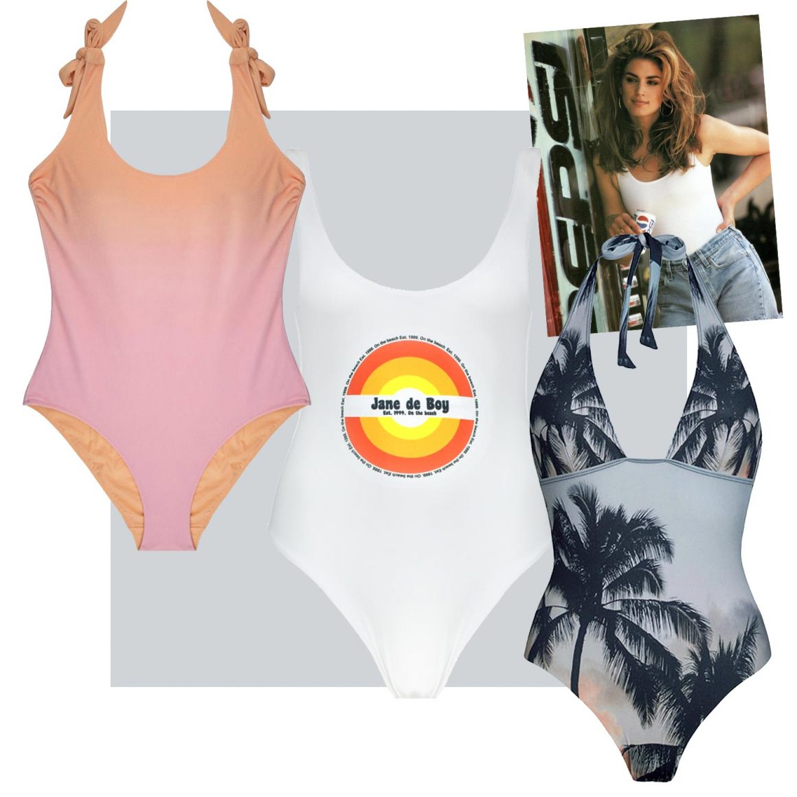 Sélection de maillots d'inspiration 80's à retrouver chez Jane de Boy