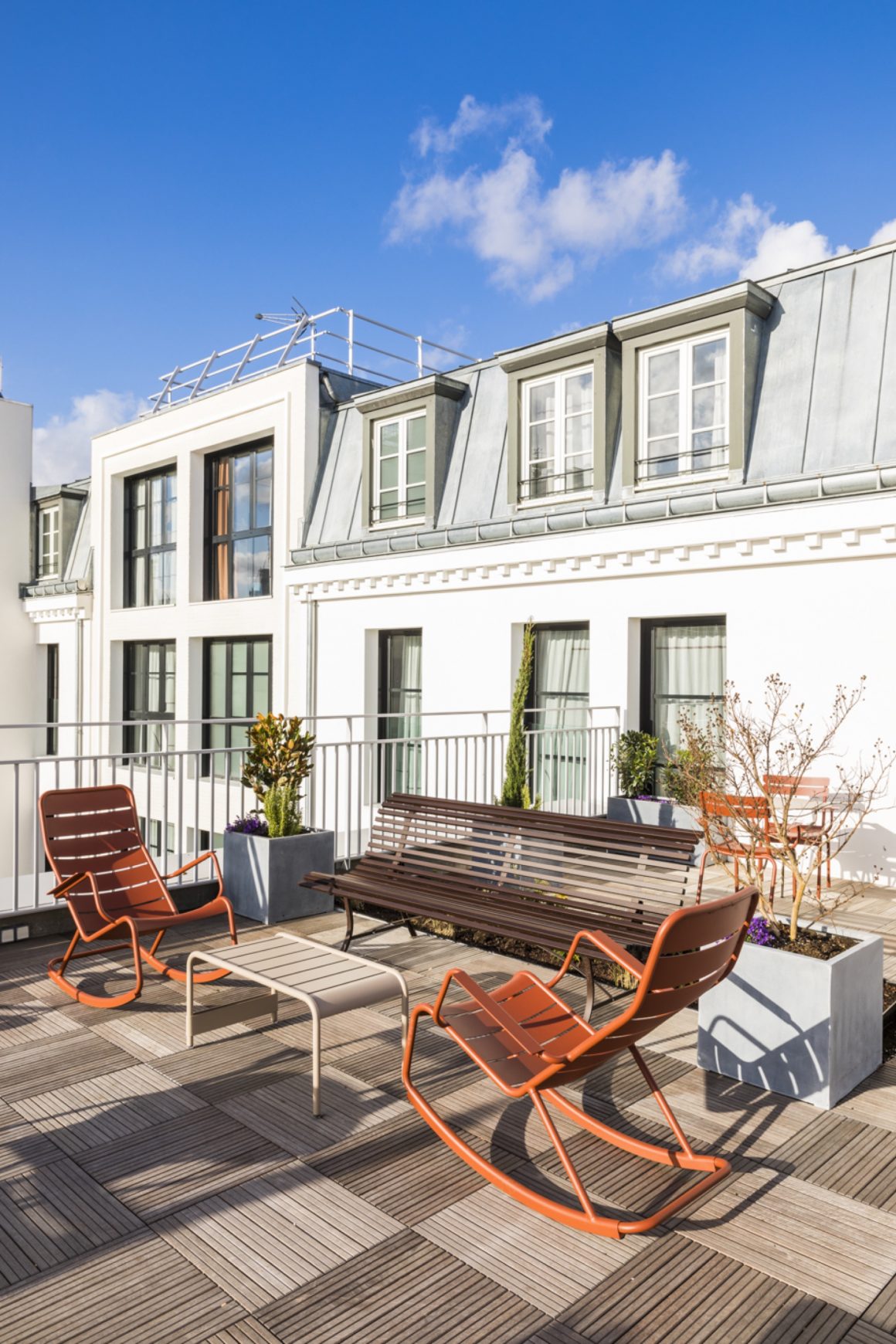 Rooftop de l'hôtel Le Grand Quartier