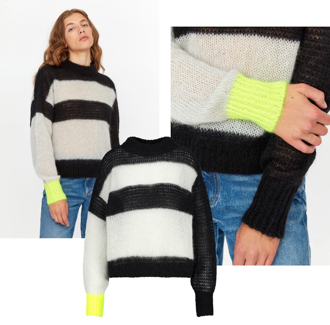 Pull Sam en mohair Roseanna
