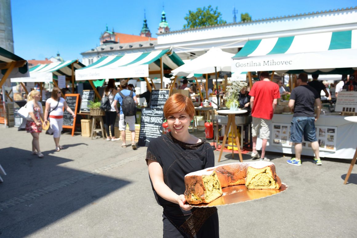 Marché de Ljubjana en Slovénie