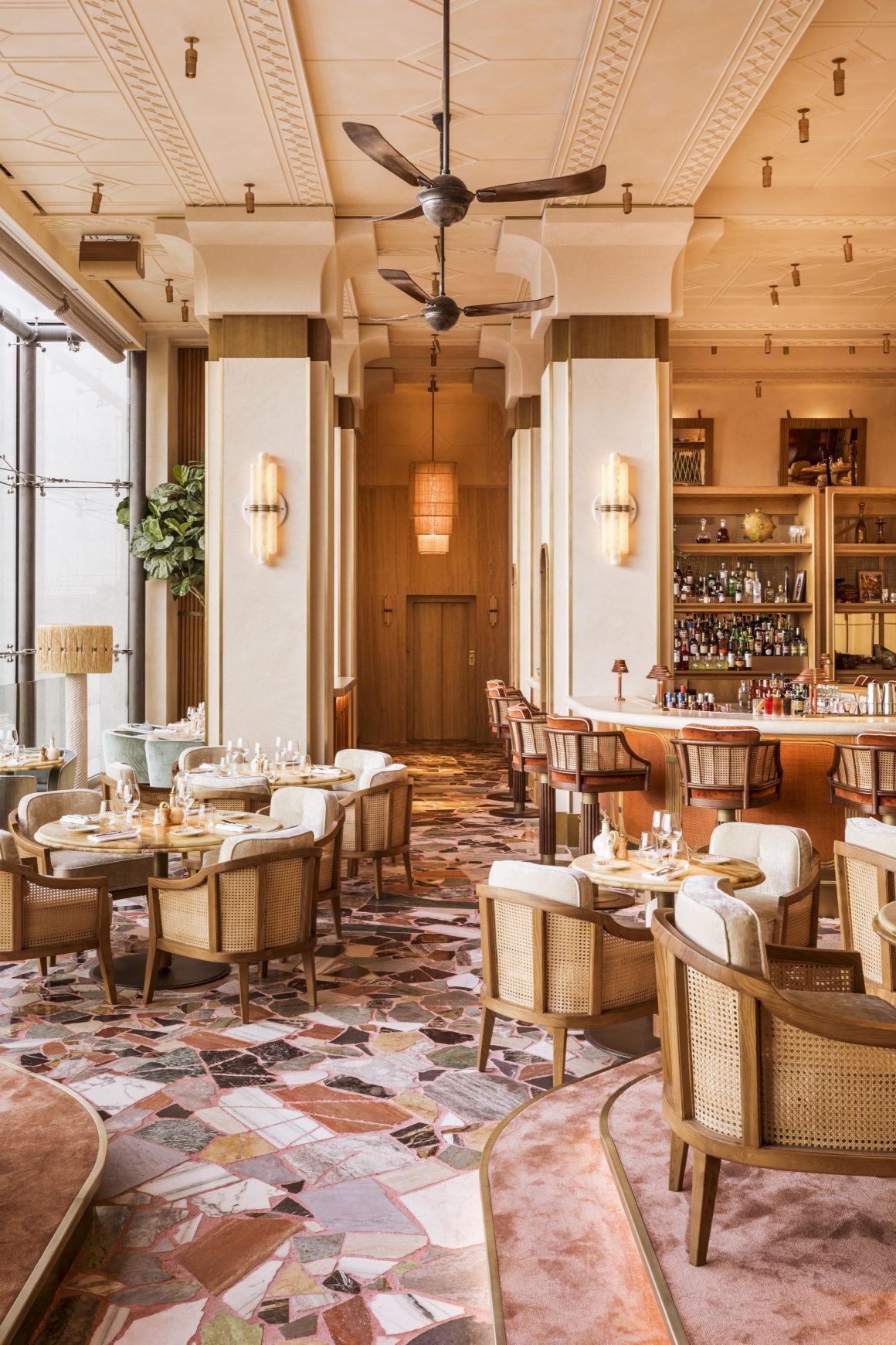 La salle du restaurant Gigi à Paris