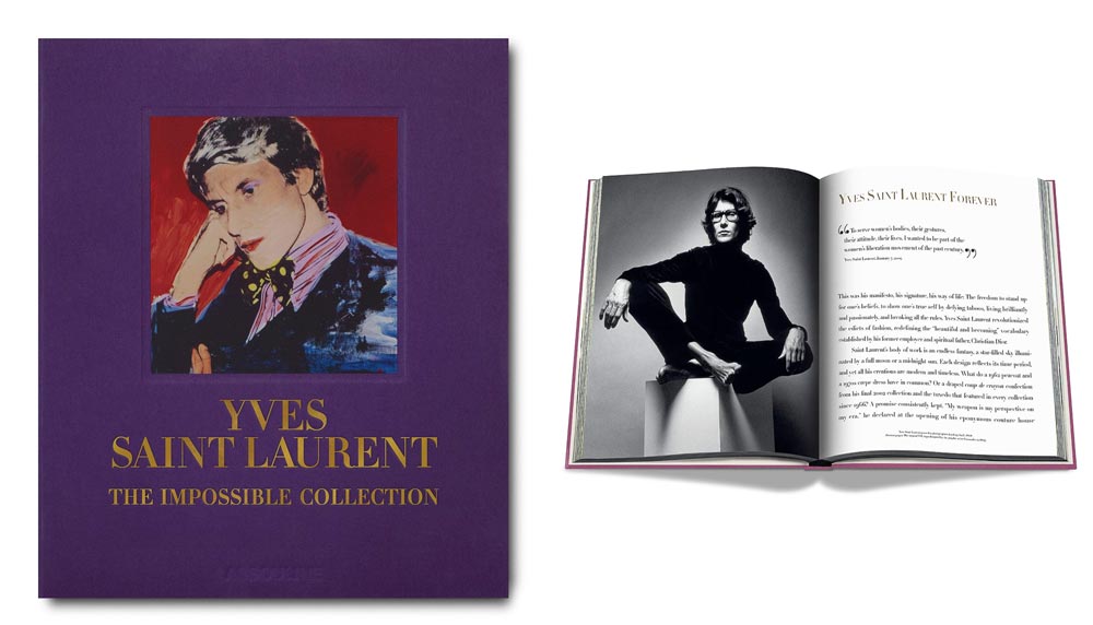 Yves Saint Laurent, The Impossible Collection aux Editions Assouline.
