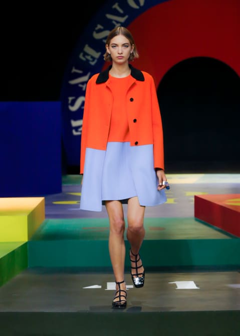 Look color block Dior