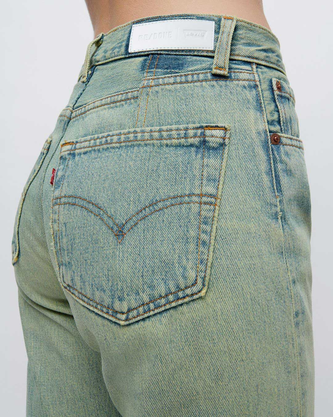 Re/done utilise l'upcycling pour donner une nouvelle vie aux jeans Levi's