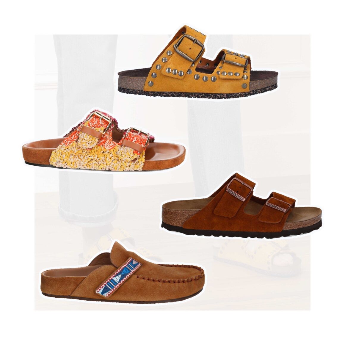 Sélection de sandales et mocassins à retrouver chez Jane de Boy