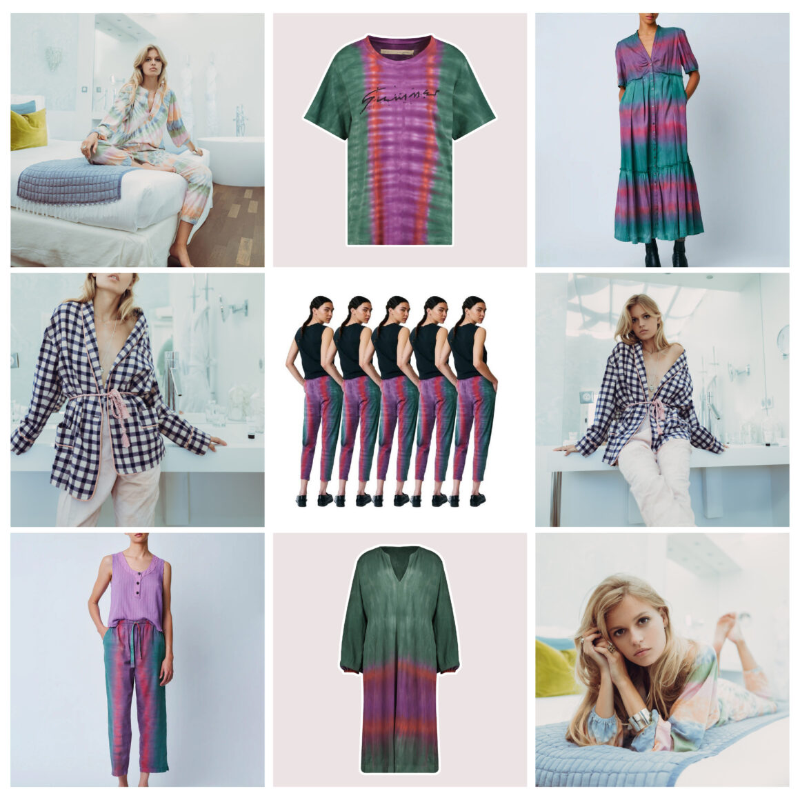 Collection tie and dye Raquel Allegra