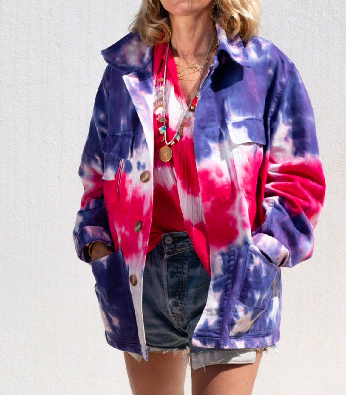 Veste Griffith Ink Fushia Love and Let Dye