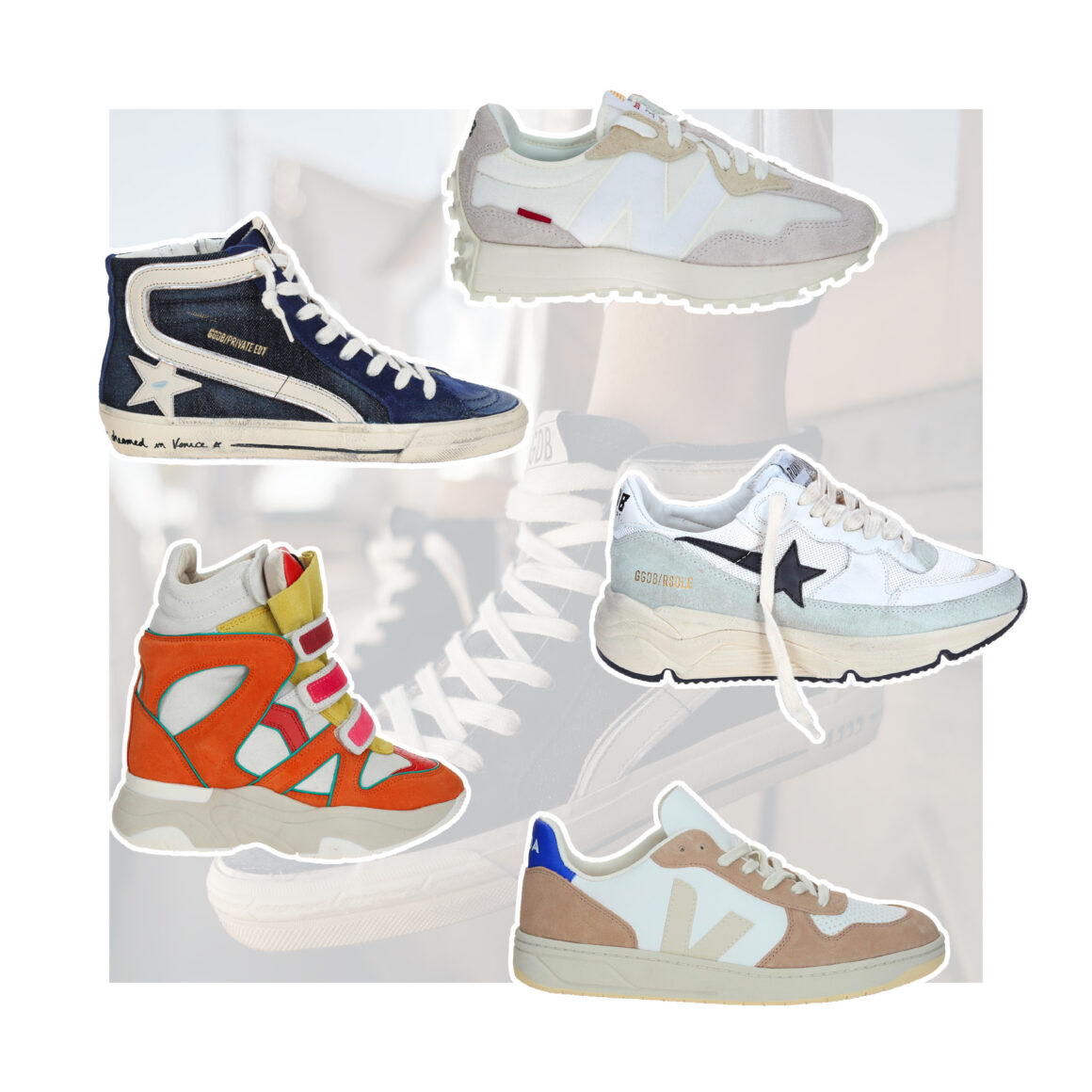 Sélection de baskets à retrouver chez Jane de Boy