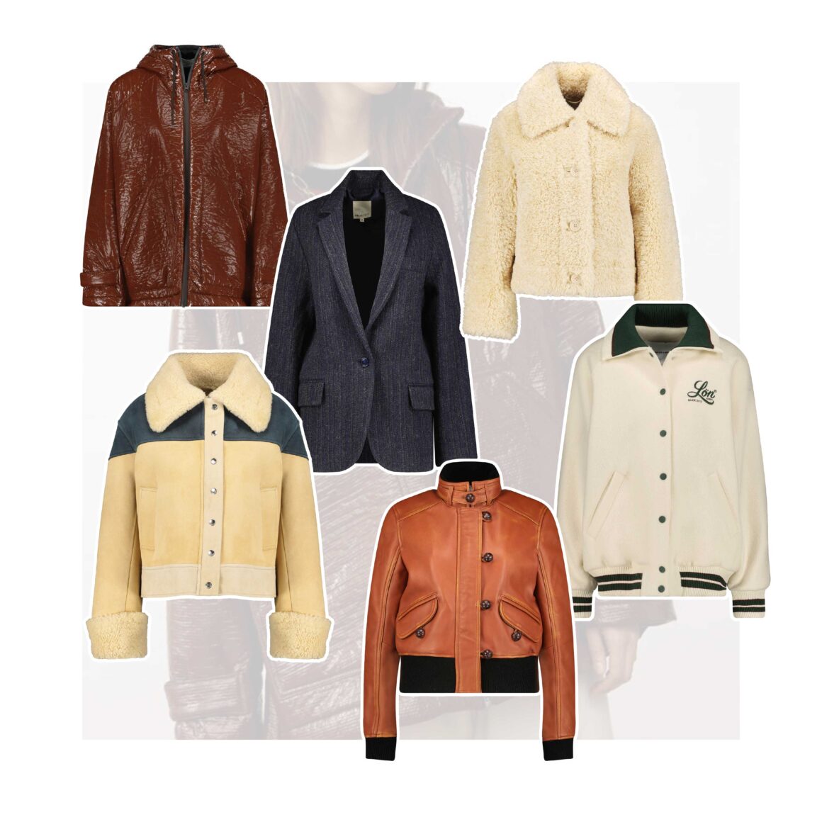 Sélection de veste à retrouver chez Jane de Boy